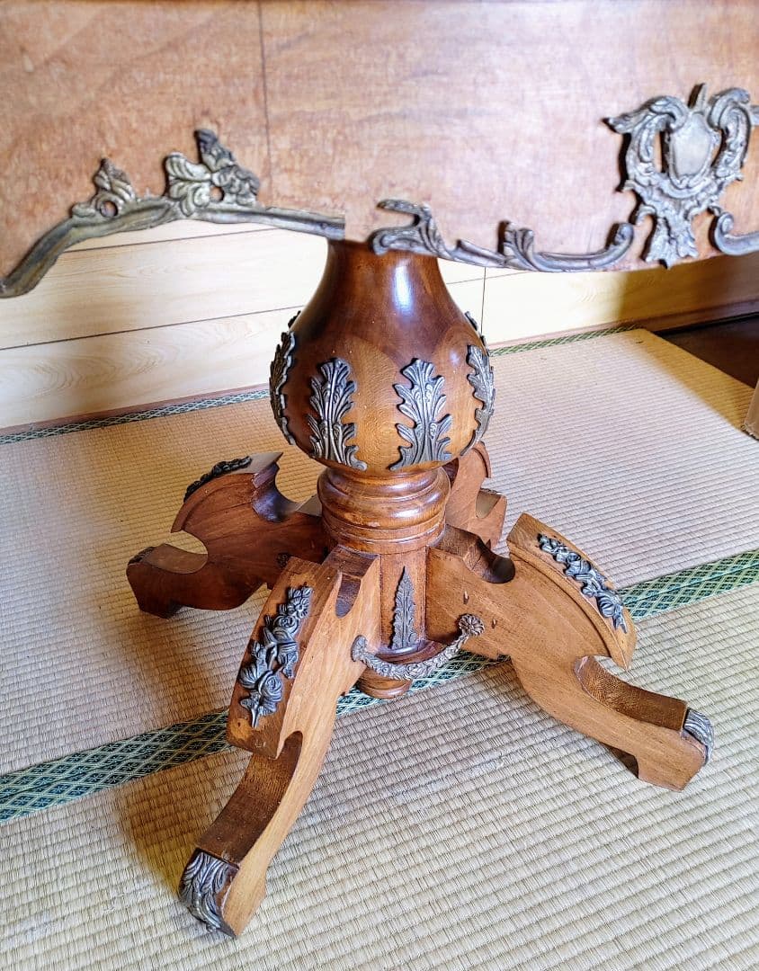 アンティーク、ダイニングテーブル、コーヒーテーブル　引き取り限定