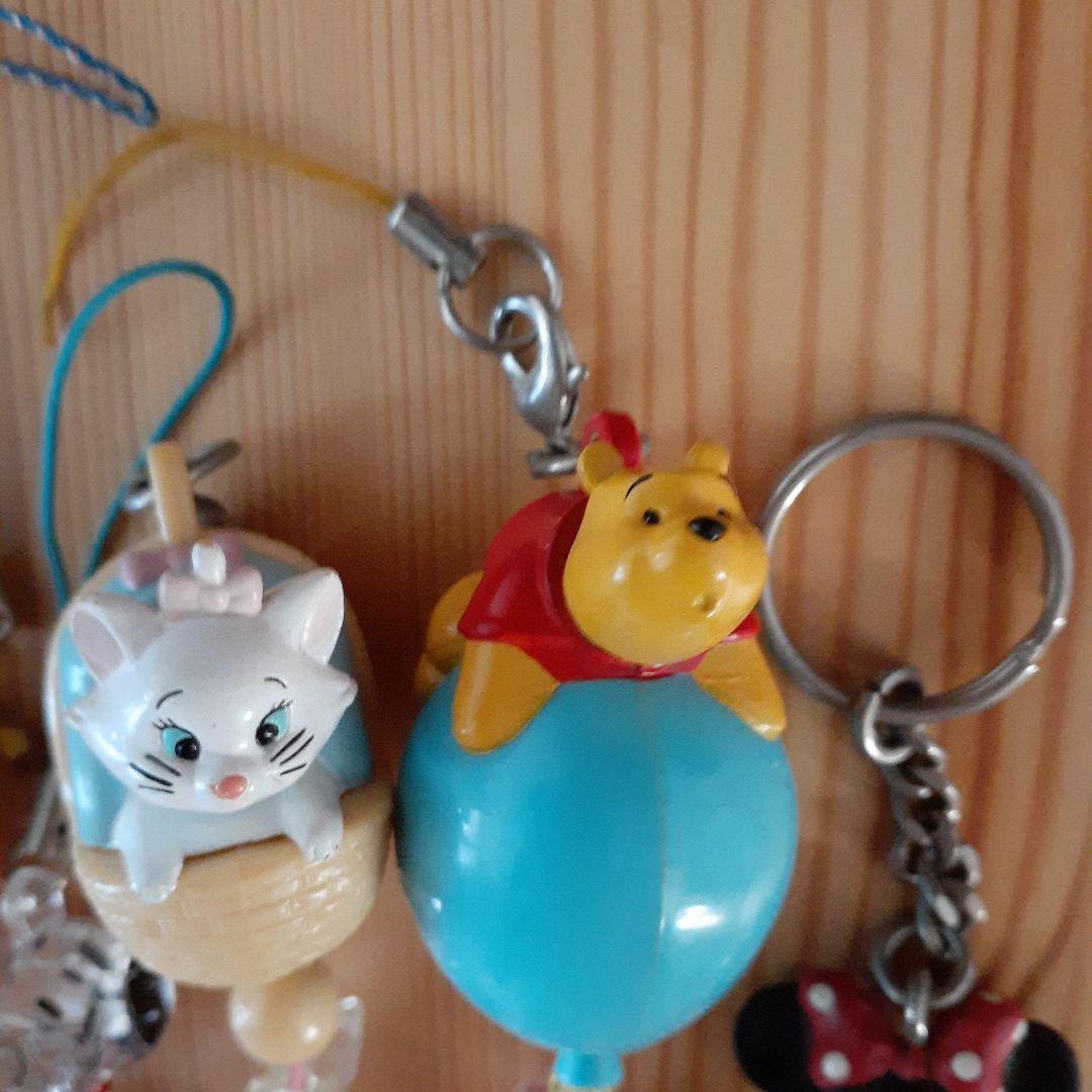 ディズニー　ストラップ　プーさん　マリー　ミニー　スティッチ　ご当地　アリエル