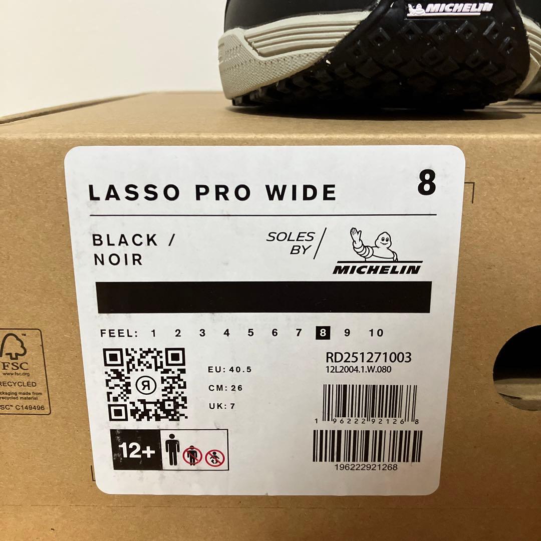 【新品未使用】RIDE LASSO PRO WIDE 25-26 26