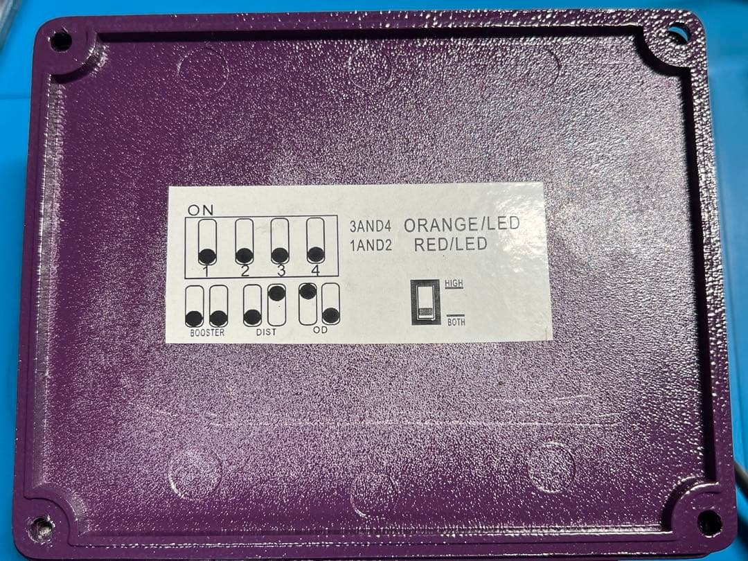 LY -ROCK製　2チャンネルオーバードライブ