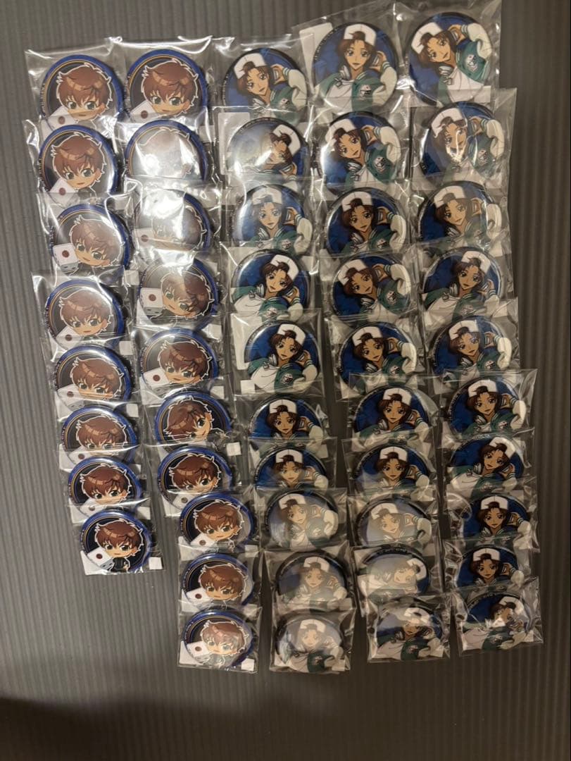 コードギアス　WEBくじ　スザク　缶バッジ　セット