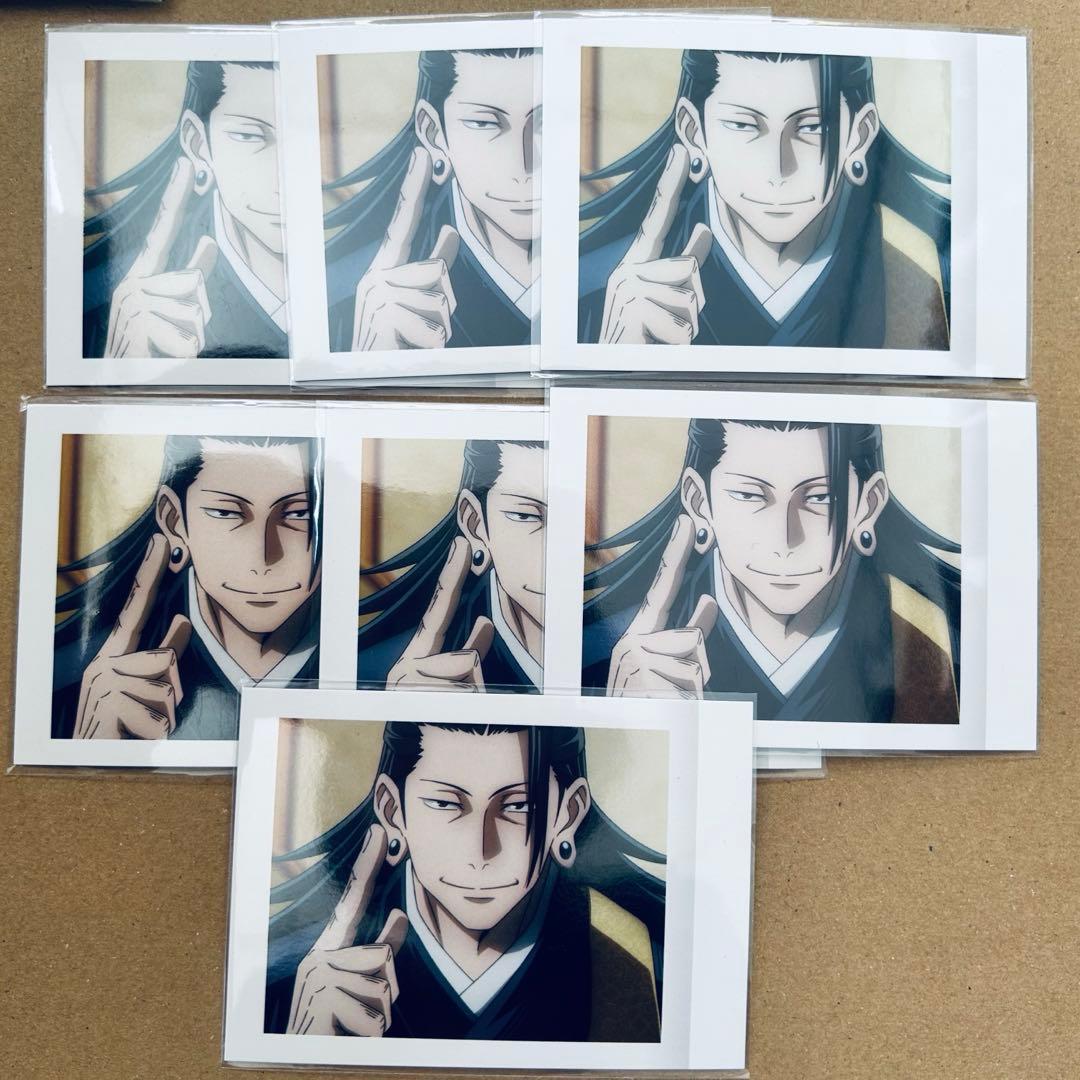 呪術廻戦 夏油傑 羂索 缶バッジ ブロマイド アクリルフィギュア コースター 等