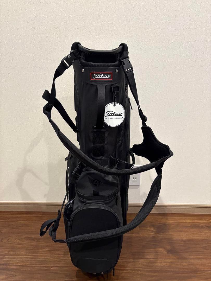 美品　Titleist スタンドバッグ プレーヤーズ4 ブラック