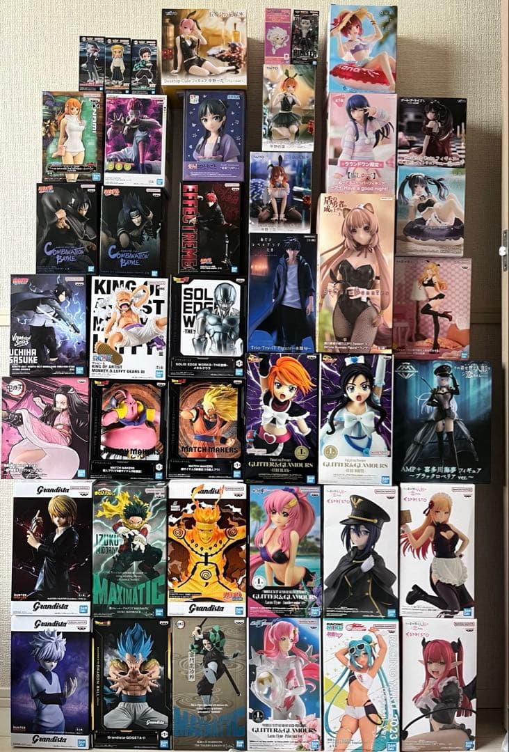 人気アニメ　美少女系アニメ　最新プライズフィギュア　42点セット　まとめ売り