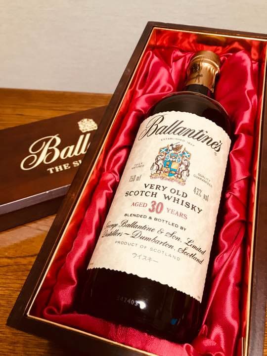 超稀少！ オールドバランタイン30年 スコッチウイスキー