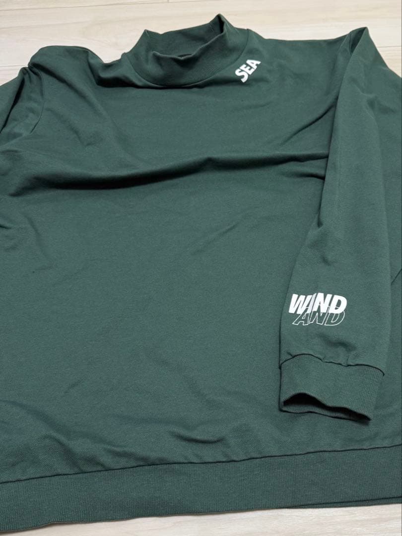 WIND AND SEA CORDURA モックネックシャツ　XL