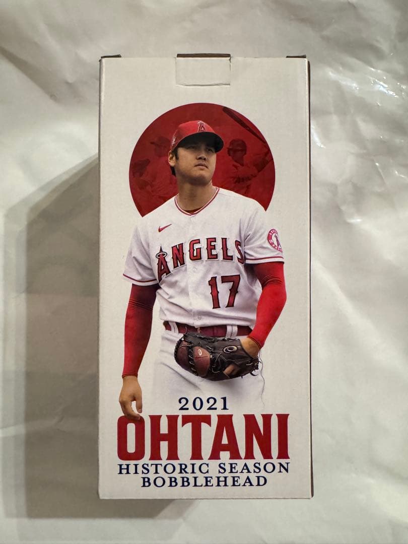 [非売品] 大谷翔平　ヒストリックシーズンボブルヘッド　2021