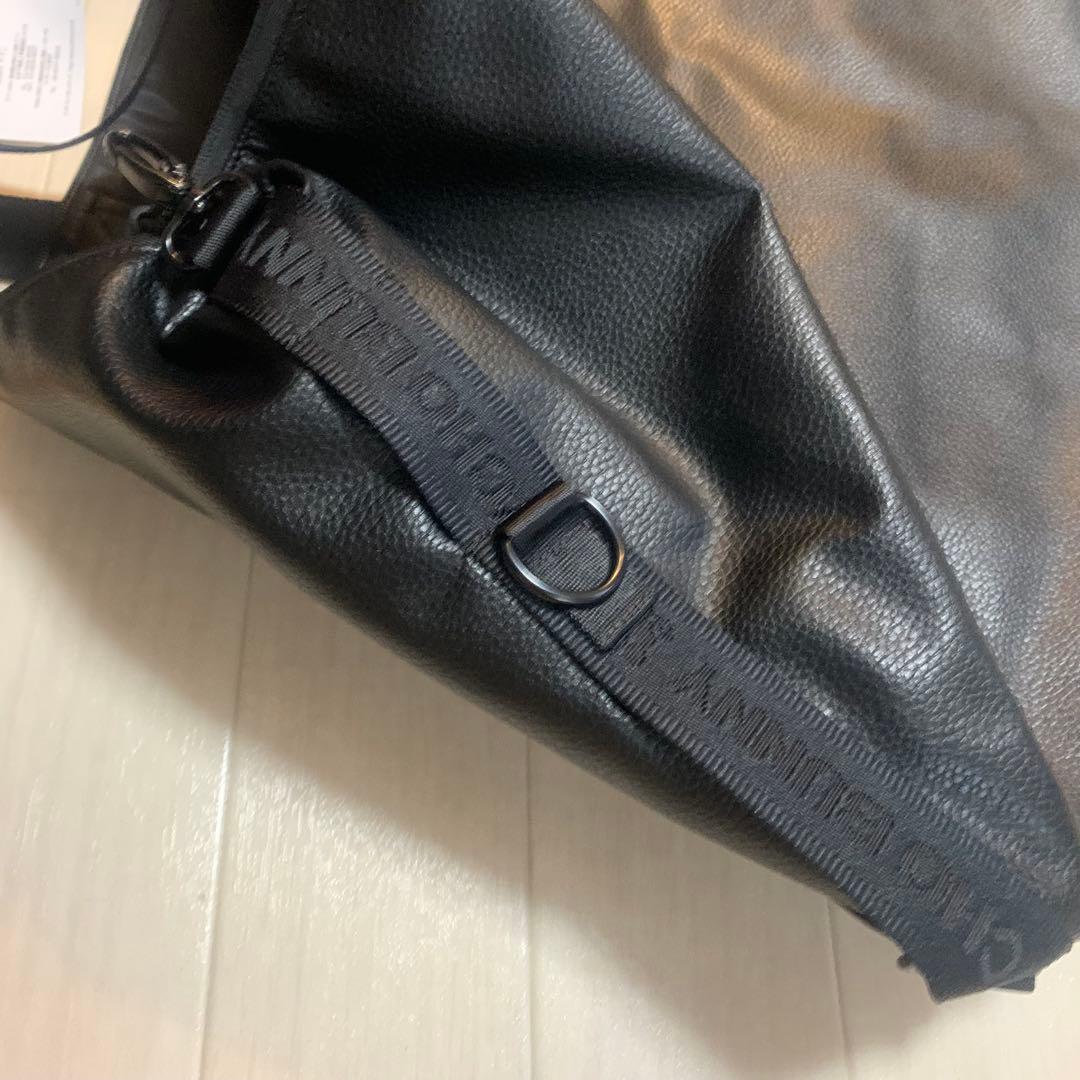 新品■19,800円【サイコバニー】ボストンバッグ　ブラック