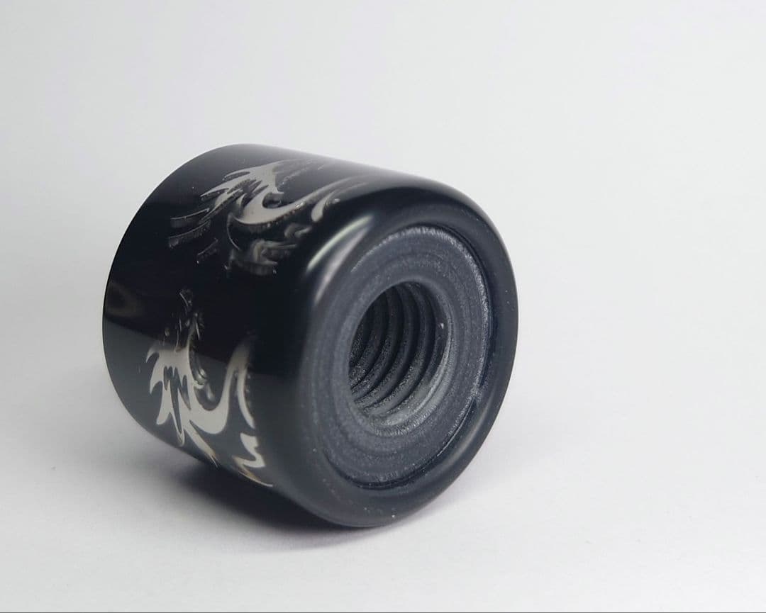 限定商品 1.2インチエクステンション　 MEZZ用(銀のドラゴンデザイン)