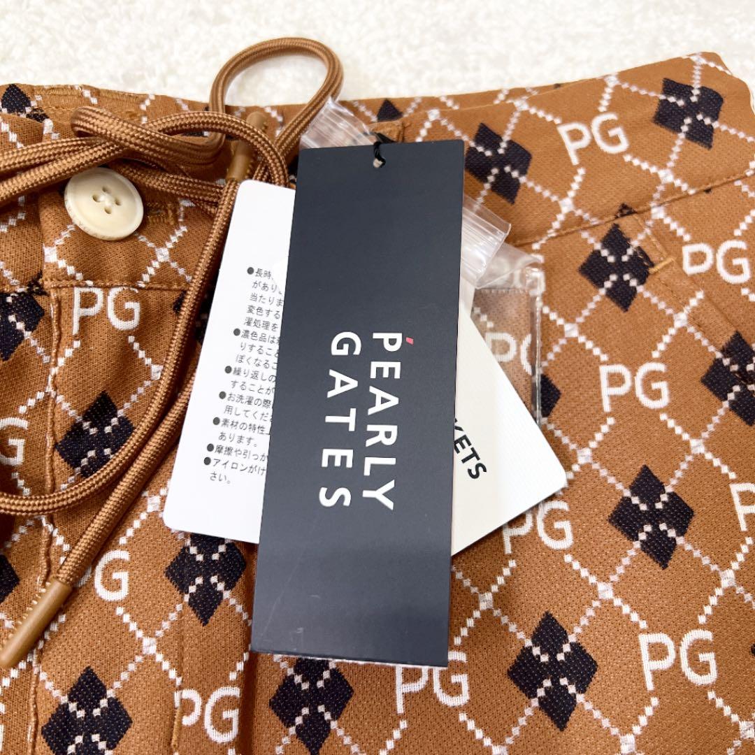 パーリーゲイツ ジャガードスカート アーガイル柄  055-1234908