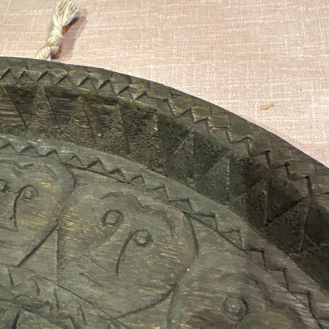 ブラジル　アマゾン　木彫り　アート