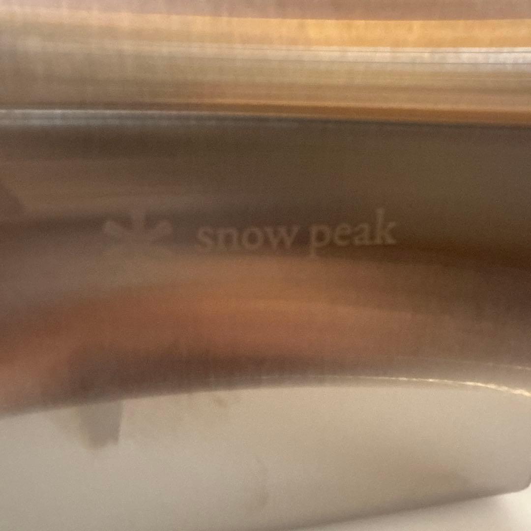 スノーピーク　ステンレスボックス　ck-025 フタ1枚付き