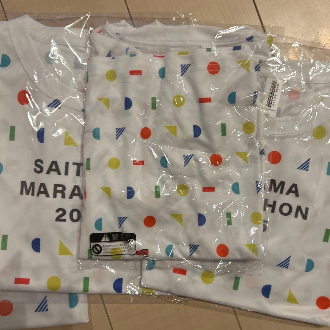 埼玉マラソン2025 Tシャツ 4枚セット