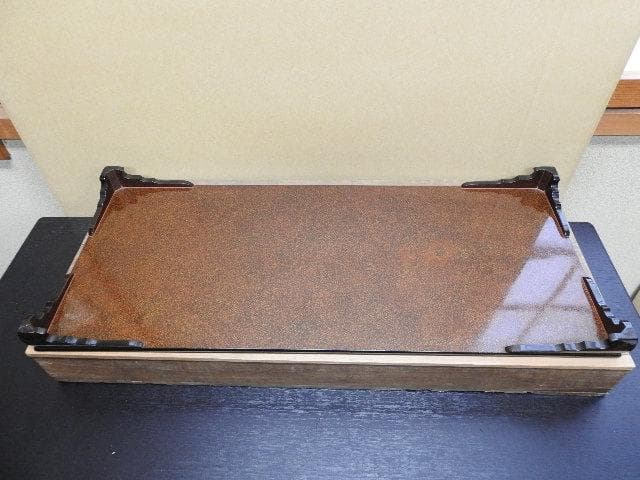 富士山蒔絵平卓　保存箱　MA289