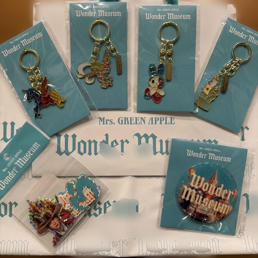 Wonder Museum キーホルダー 6個セット新品