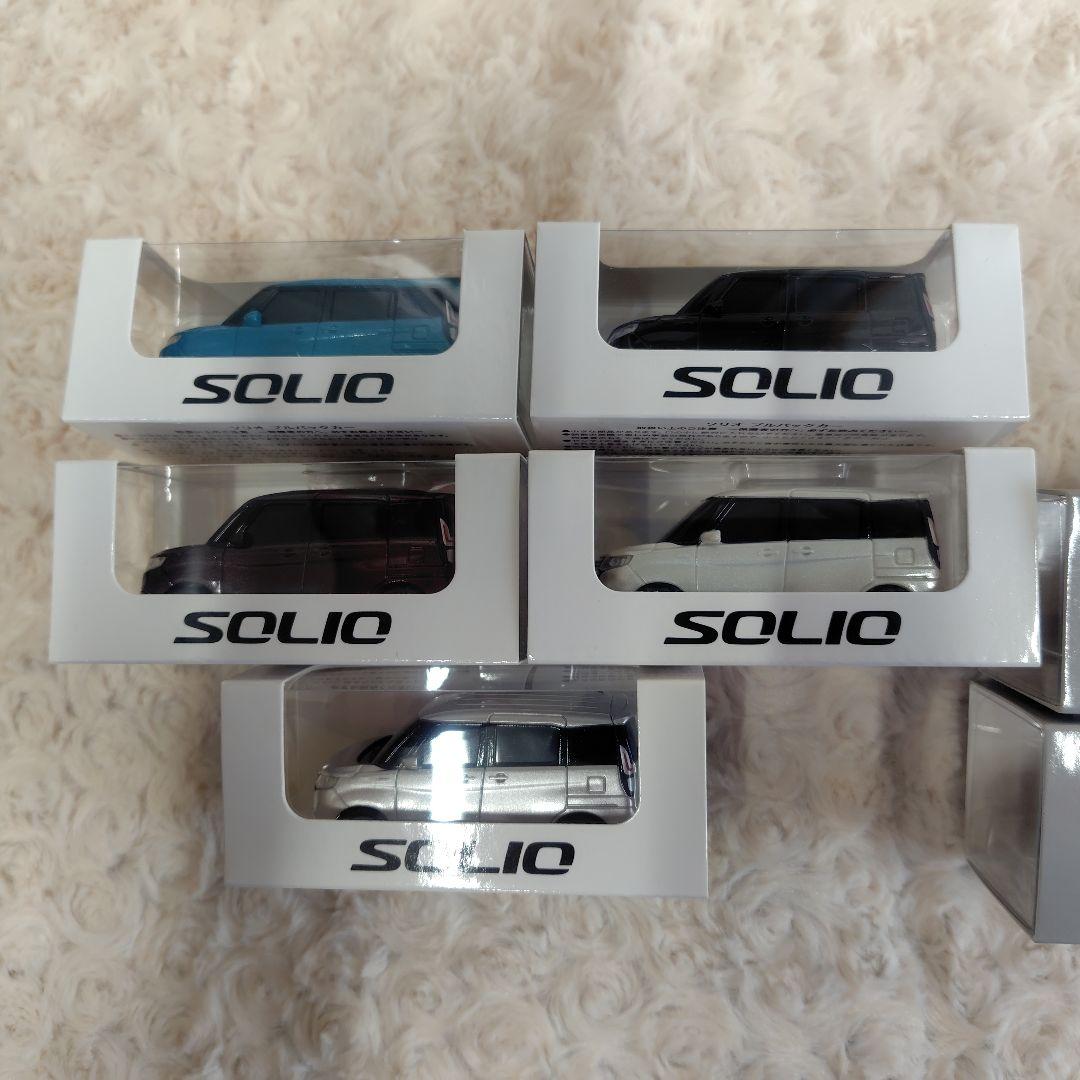 スズキ プルバックカー 10台 ソリオ ソリオバンディット 展示台付 非売品