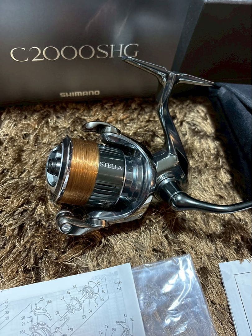超美品　SHIMANO STELLA C2000SHG 22ステラ