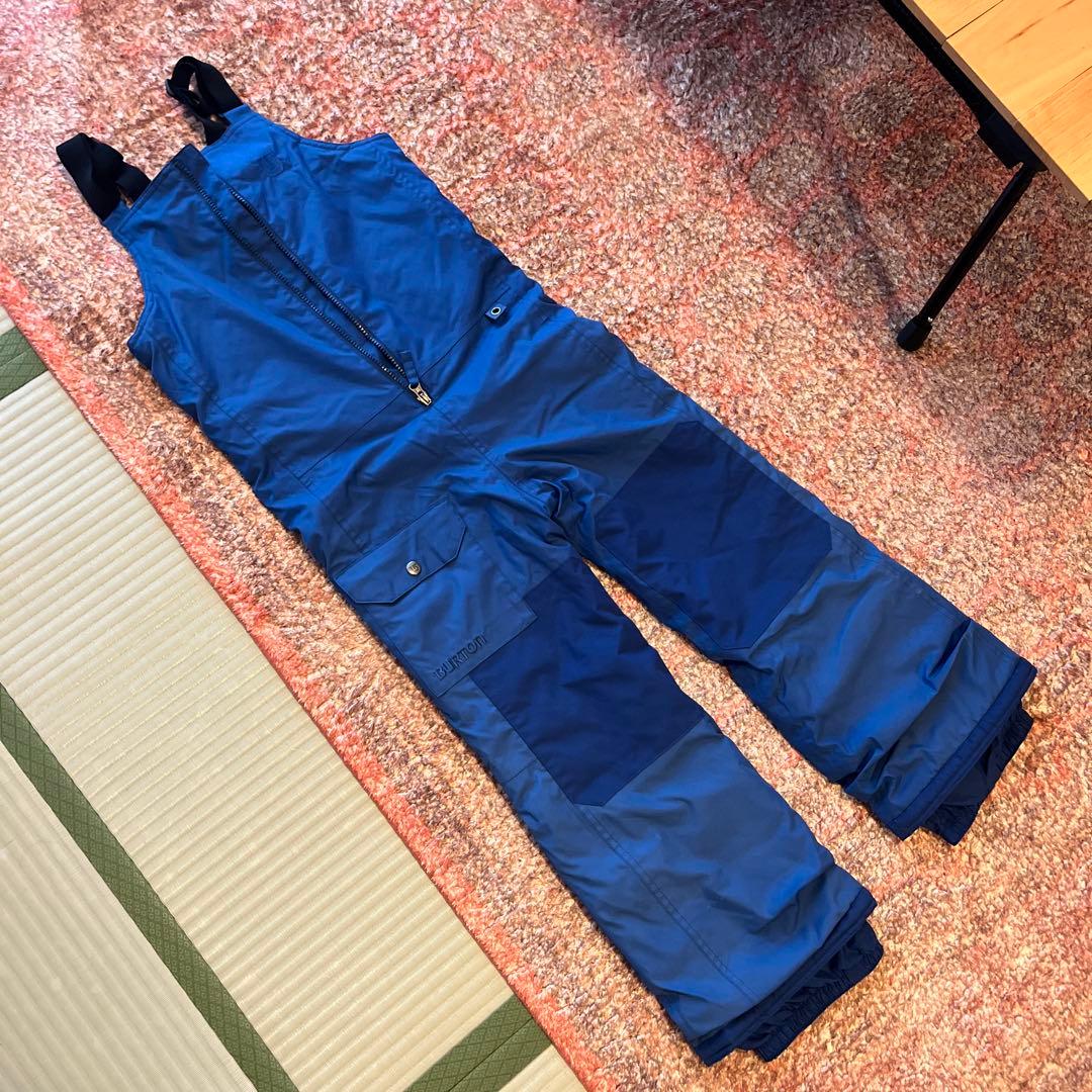 BURTON 子供用スキーオーバーオール 7/8 青