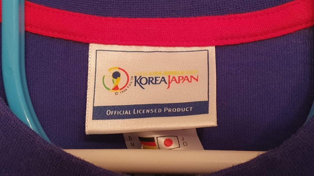 ❖2002W杯オフィシャル公式Tシャツ❖レア品　サッカー日本代表