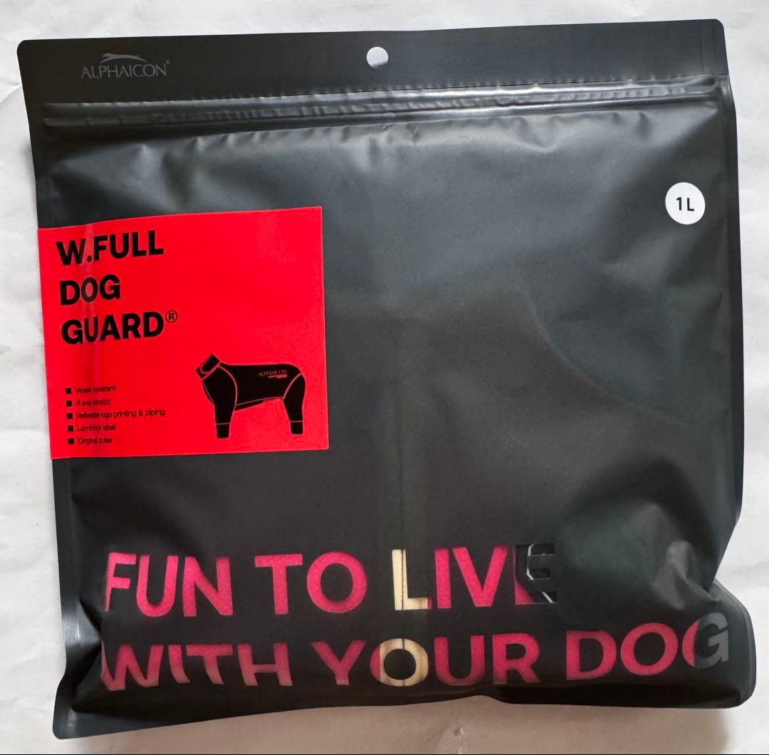 ALPHAICONダブルフルドッグガード 2025年モデル 1Lサイズ