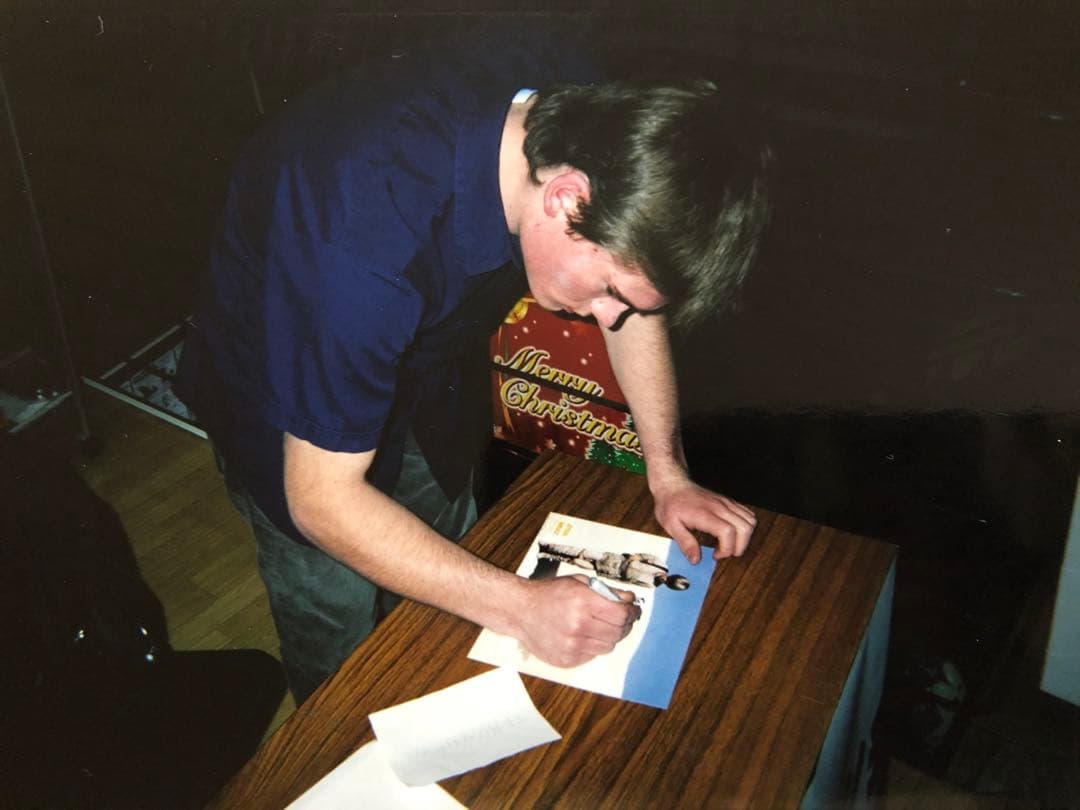 スターウォーズ アナキン役 ジェイクロイド氏 直筆サインポートレート