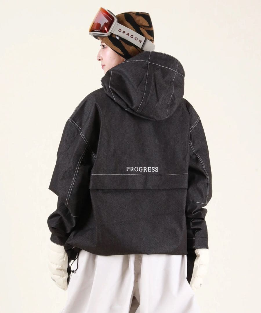 REPUBLIC スノーボードウェア ブラックデニム