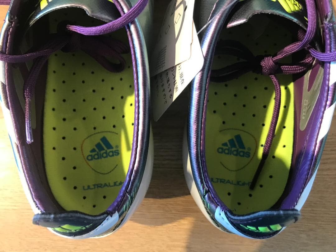 adidas　Ｆ50　アディゼロＦＧ　メッシモデル　２６．０cm　未使用