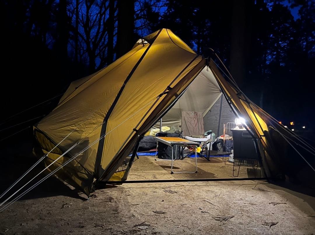 ゼクーM DODフタマタノキワミ &（未使用）インナーテント＆設営ガイド付き