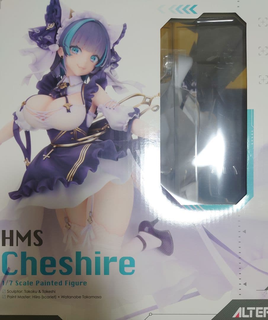 新品 アルター チェシャー フィギュア あみあみ特典付き アズールレーン