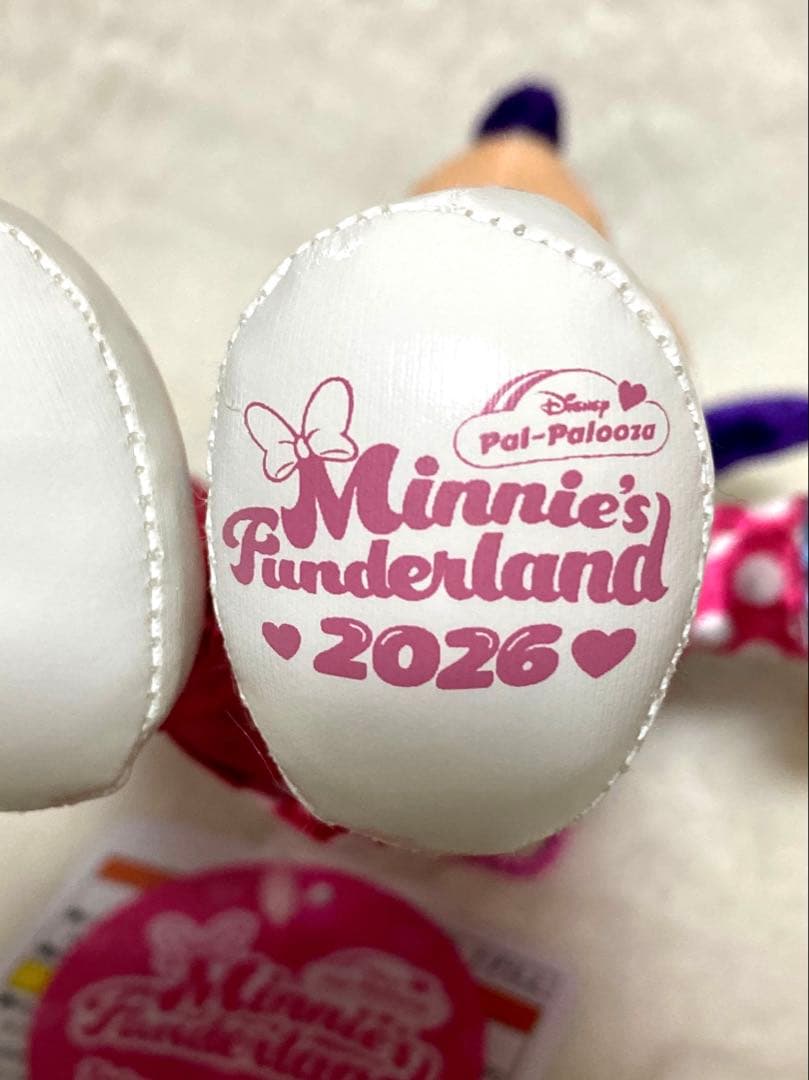 パルパルーザ　ミニーのファンダーランド　ぬいぐるみバッジ　3点セット