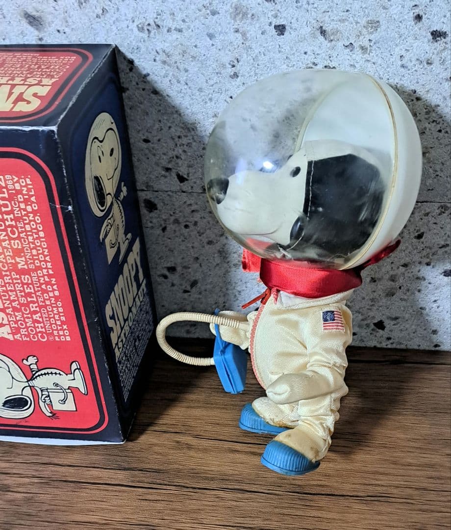 1969年製　スヌーピー　アストロノーツ　NASA 宇宙飛行士　フィギュア