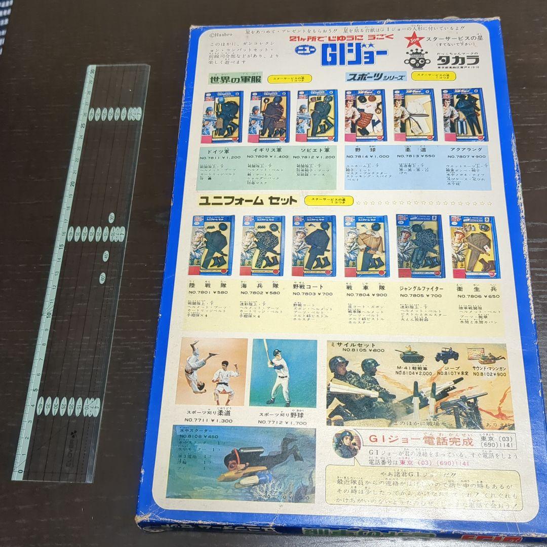 超希少　タカラニューGIJOEソビエト軍 ユニフォームセット　未開封