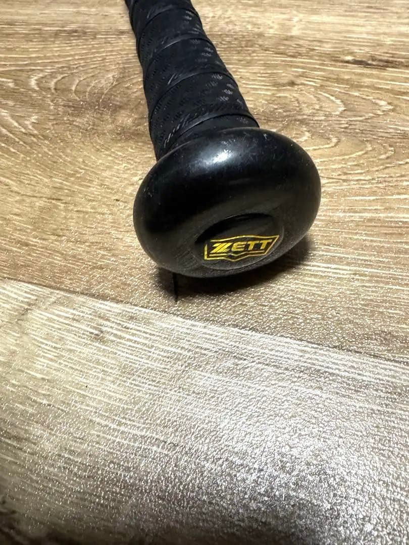 【美品】 BLACK CANNON A-Power ZETT 一般軟式用バット