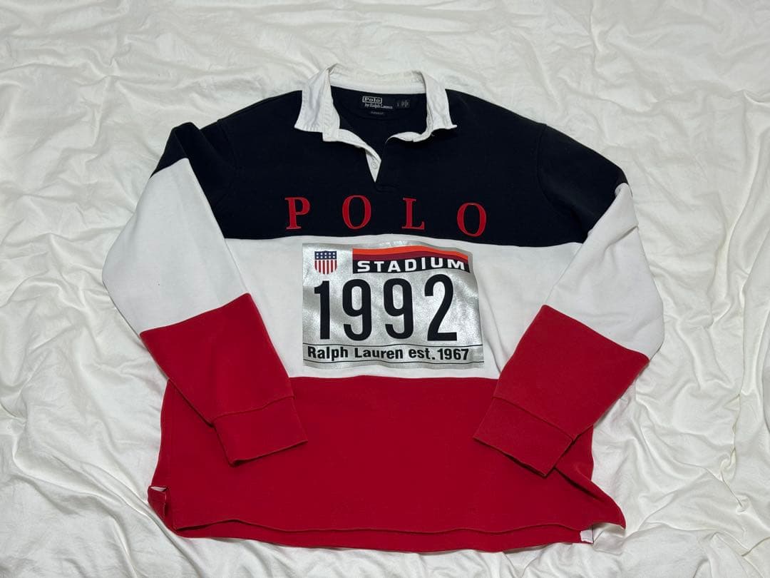 Polo by Ralph Lauren STADIUM 1992 ラガーシャツ