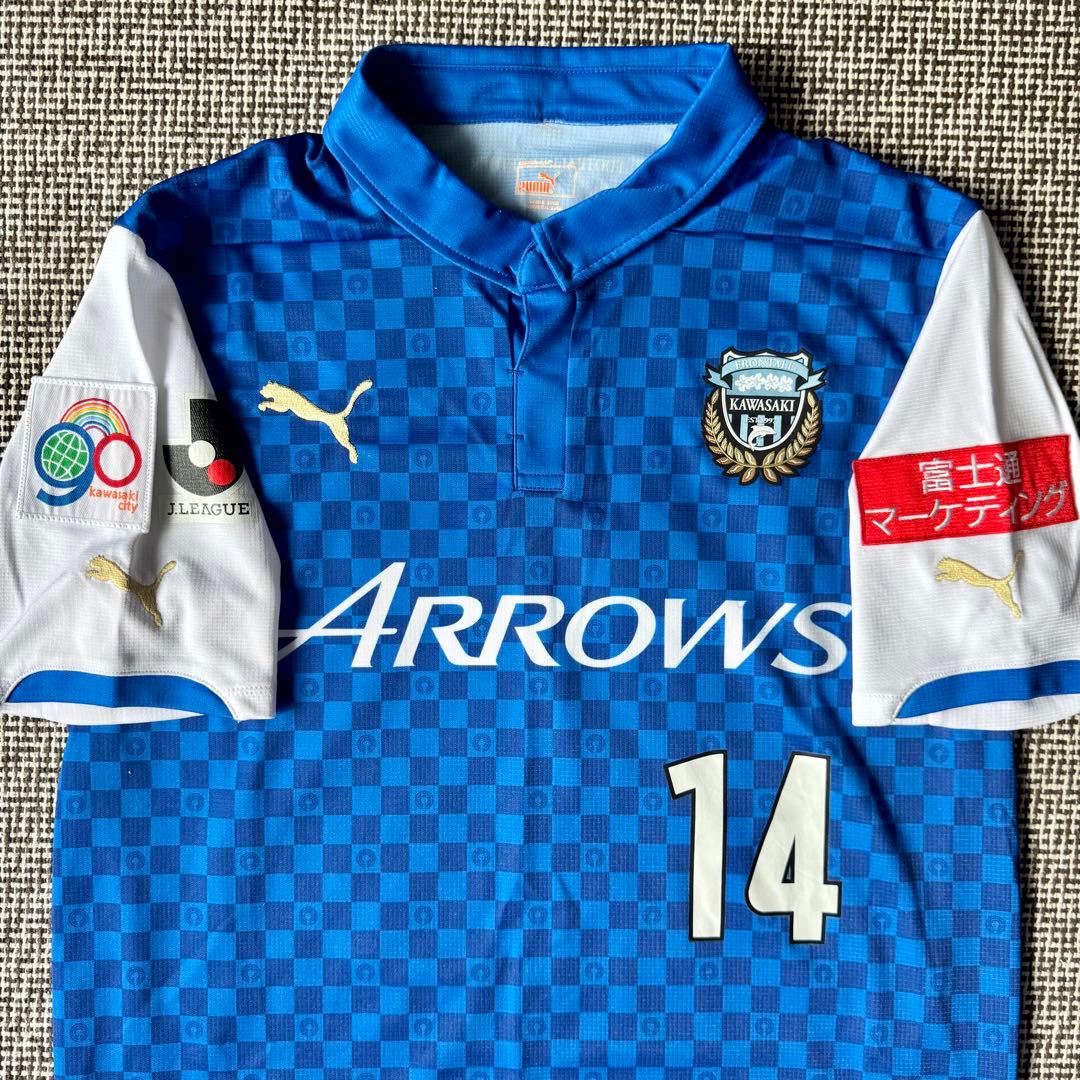 【直筆サイン入り】中村憲剛 ＃１４ 川崎フロンターレ／リミテッドモデル