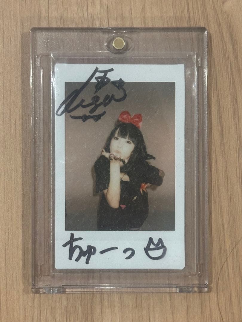 LiSA サイン入り チェキ