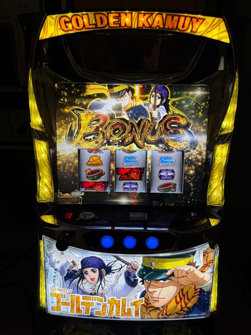スマスロ実機 ゴールデンカムイ 家庭用電源 簡易ユニット付 送料込み