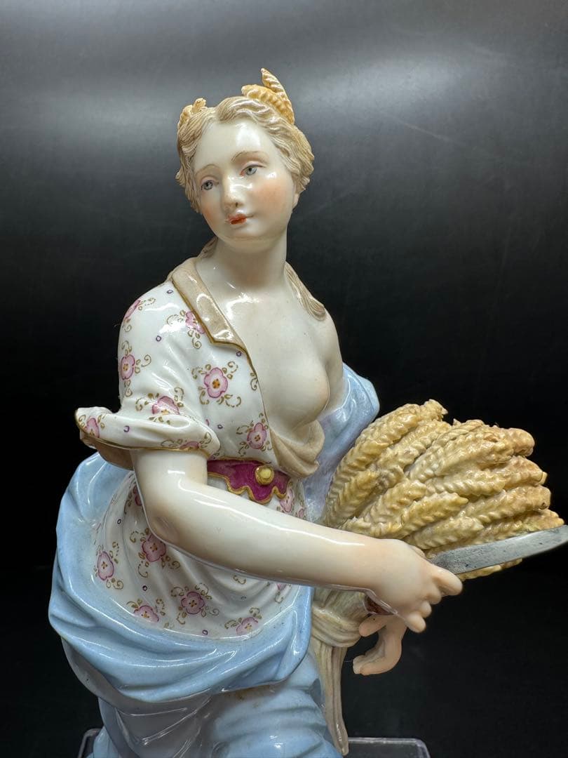 専用　マイセン　「夏の寓意」　高さ19cm トサヒ　東ゆ7-0217⭐︎2