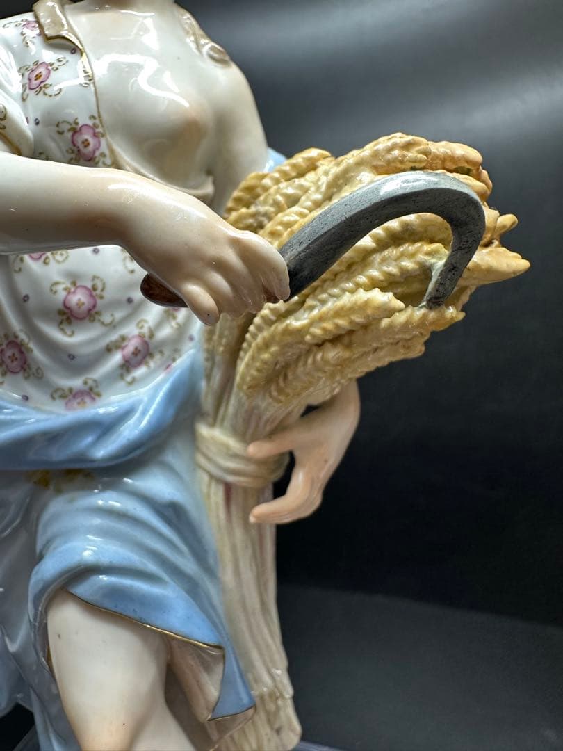 専用　マイセン　「夏の寓意」　高さ19cm トサヒ　東ゆ7-0217⭐︎2