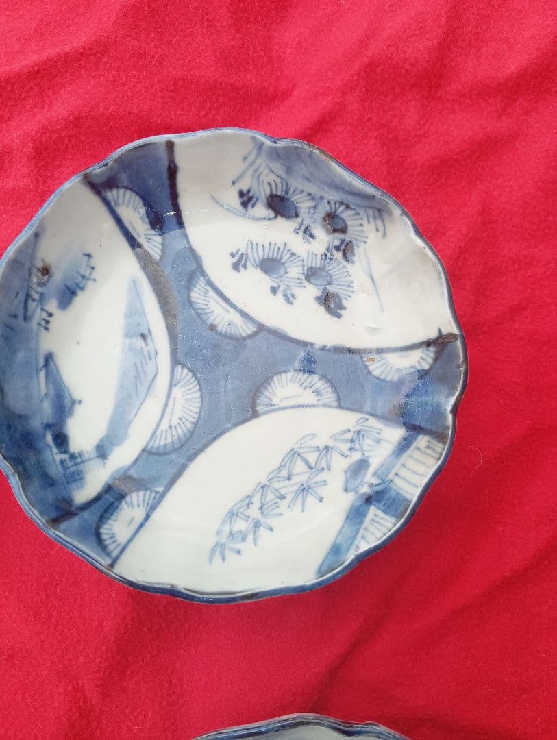 古伊万里　小皿　４枚