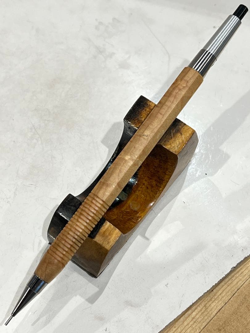 Jicobow　pg5+バーズアイメイプル　八角軸 ステン硬度表示窓有り