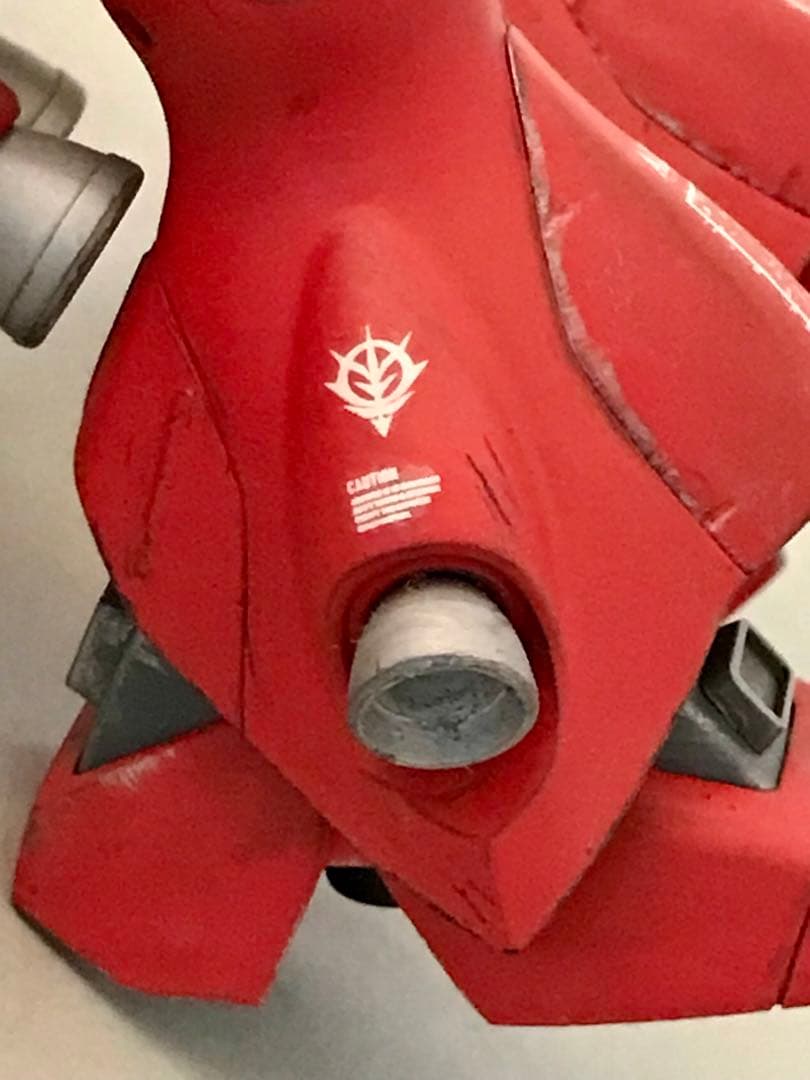 ガンプラ1/144赤いケンプファーHGモノアイLEDマグネット独立点灯ジャンク