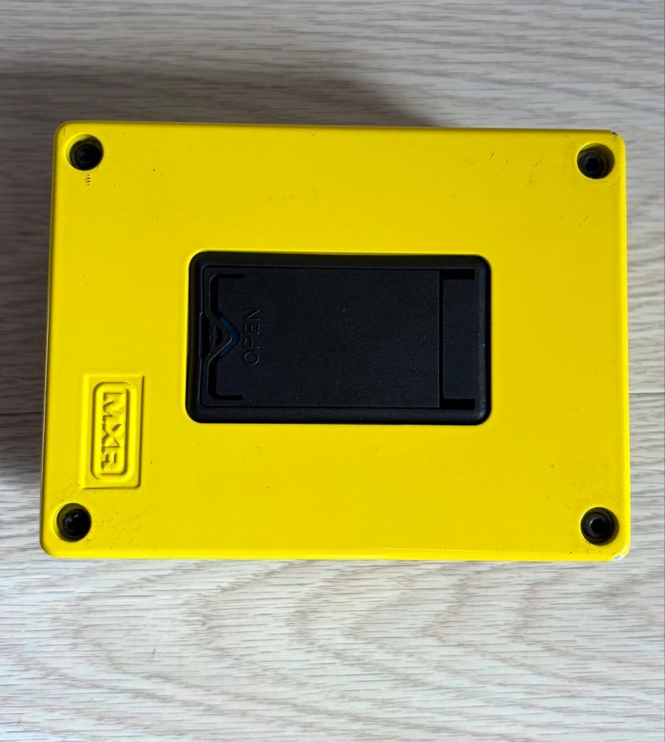 【電池付き】MXR bass d.i.+ イエロー 限定色 ベースエフェクター