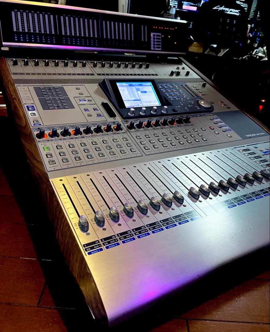 配信機器・PA機器・レコーディング機器 TASCAM DM-3200 + MU-1000 + IF-FW/DMmkII