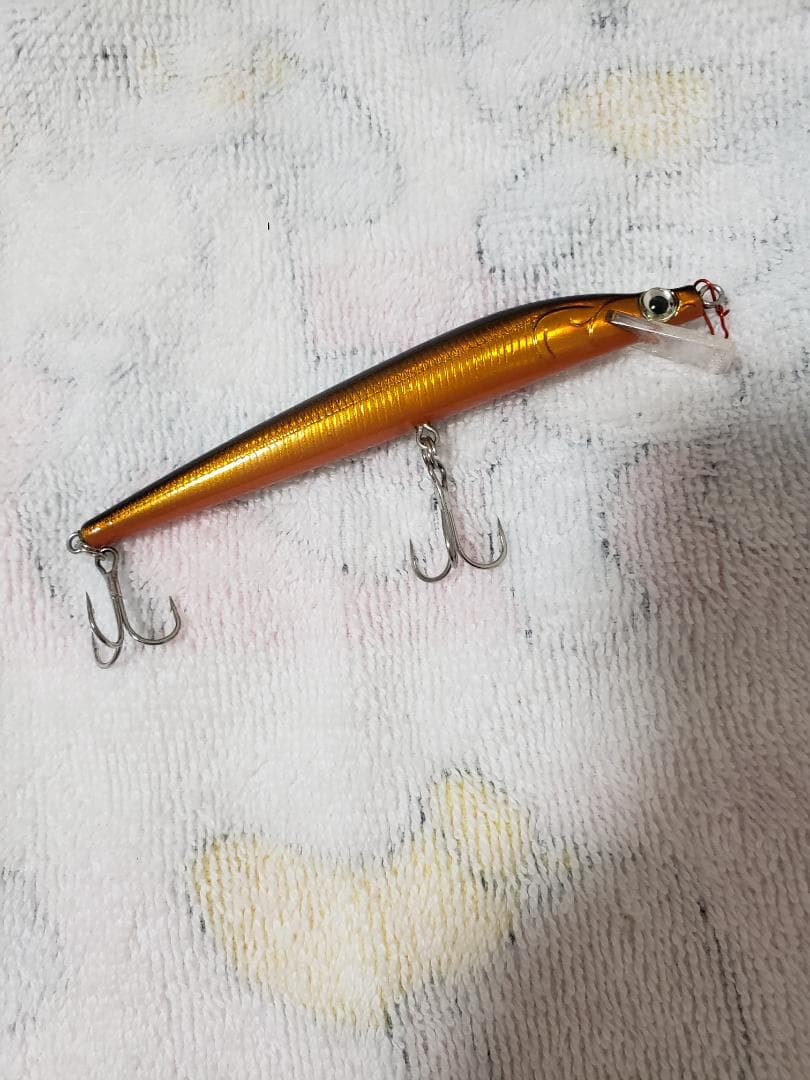 ムラセ　ハンドメイド　ミノー　黒コパーかな？