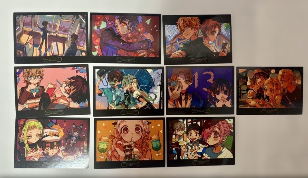 地縛少年花子くん　ミュージアム　特典　フォトカード　コンプリートセット