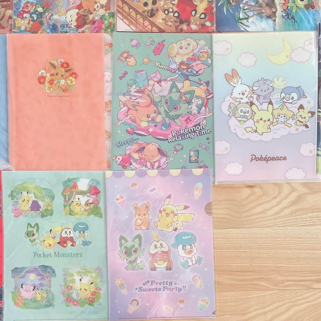 kiko様　ポケモンセンター　オリジナル　クリアファイル 31点