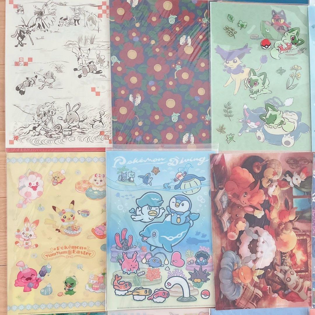 kiko様　ポケモンセンター　オリジナル　クリアファイル 31点