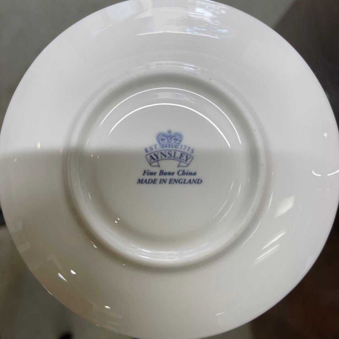 AYNSLEY カップ&ソーサー England 6