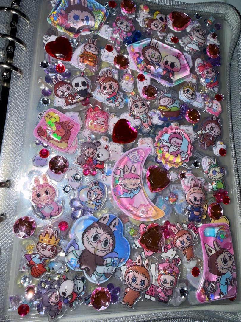 ぎっしりA5サイズドデカシール帳完成品❤︎